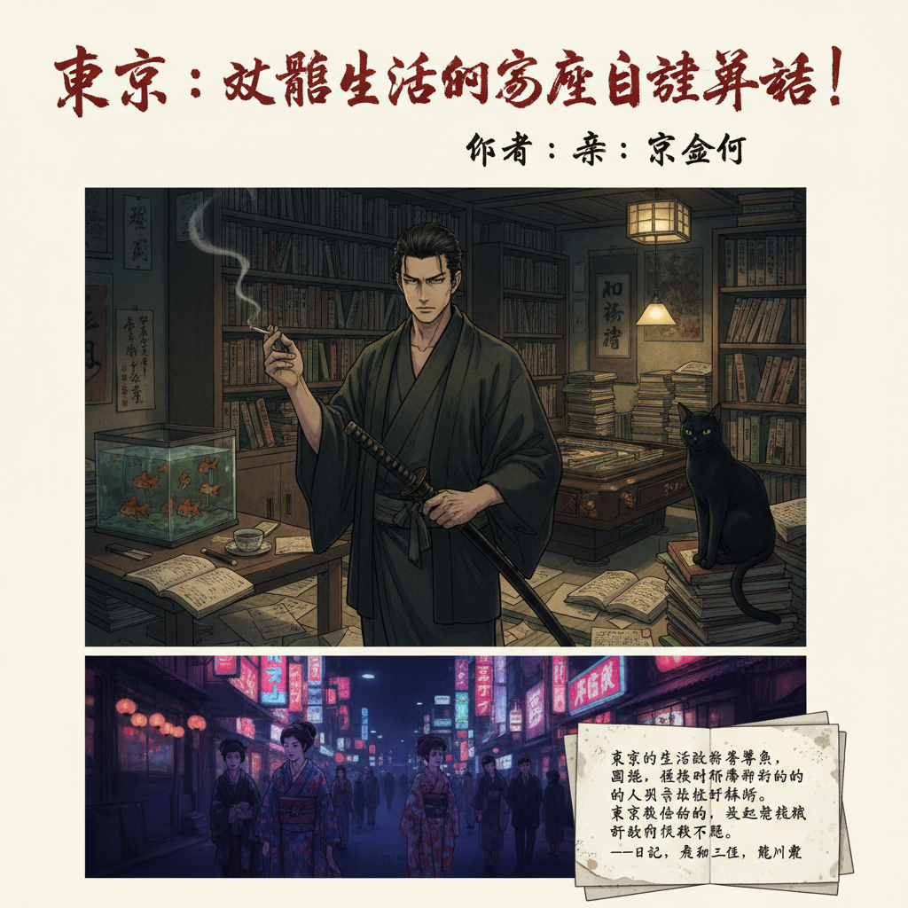 东京：文豪生活从家庭自卫开始！